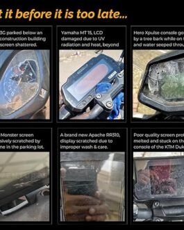 TVS APACHE 310 SCREEN PROTECTOR PRISM GUARD