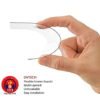 GOOGLE PIXEL 4 XL MOBILE (FRONT) SCREEN PROTECTOR PRISM GUARD - Image 4