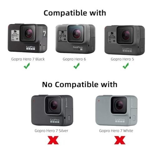 GO PRO HERO 7 (BLACK) / HERO 5/ HERO 6/HERO 7/HERO 8 SCREEN PROTECTOR PRISM GUARD - Image 2