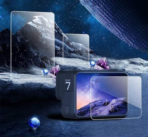 GO PRO HERO 7 (BLACK) / HERO 5/ HERO 6/HERO 7/HERO 8 SCREEN PROTECTOR PRISM GUARD - Image 4