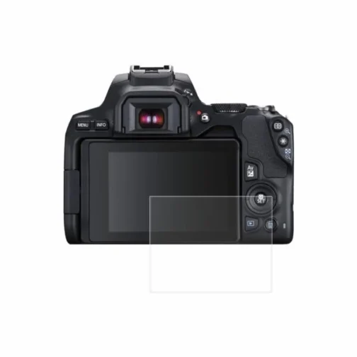 Screen Guard Protector Compatible for Canon EOS 200D Digital SLR Camera with Full Screen Coverage (Pack of 1)