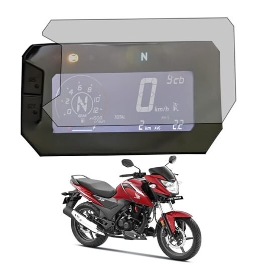 HONDA SP 160 Screen Guard Protector Accessories Motorcycle Digital Console Speedometer- Clear 1