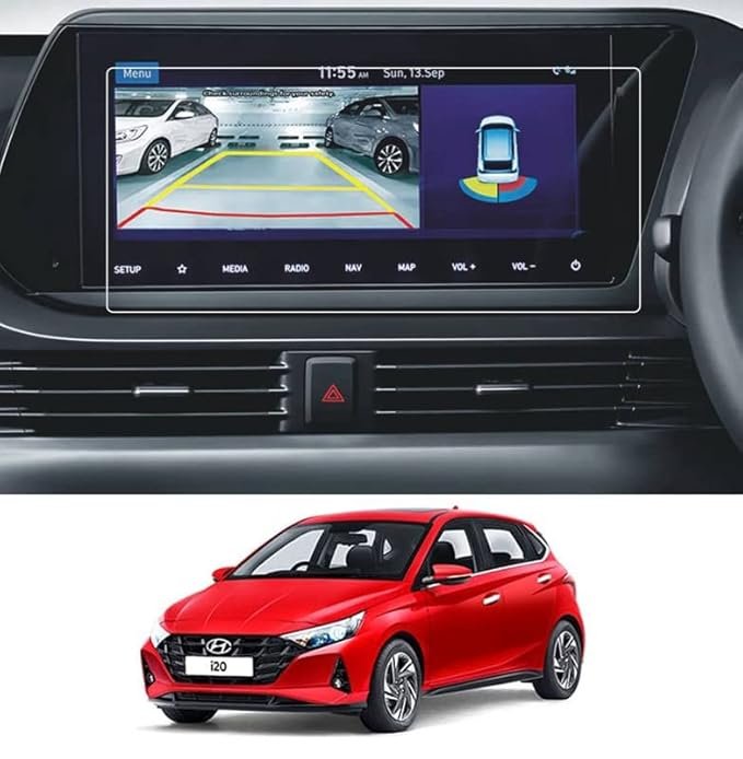 HYUNDAI I20 10.25 INCH CAR NAVIGATION OR MUSIC SYSTEM TOUCH [2020-Running] SCREEN PROTECTOR PRISM GUARD