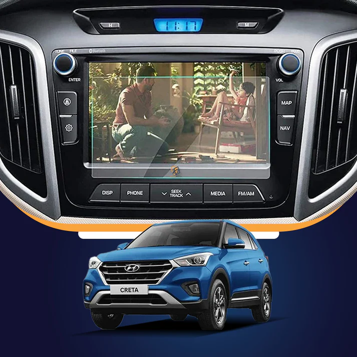 Hyundai Creta Old 7 Inch [2018-2020] Tempered Glass