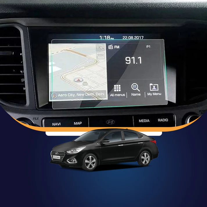 Hyundai Verna Old 07 Inch [2017-2020] Screen Guard