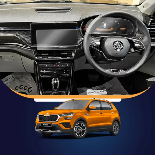 SKODA KUSHAQ INFOTAINMENT WITH CLUSTER (10 INCH) SCREEN PROTECTOR PRISM GUARD