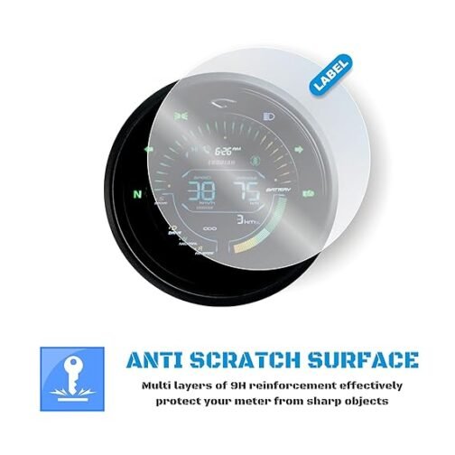 EV BAJAJ CHETAK BS6 SCREEN PROTECTOR PRISM GUARD - Image 4