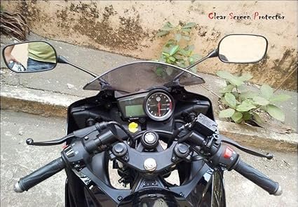 YAMAHA R 15 V1 , V2 BIKE SCREEN POTECTOR PRISM GUARD - Image 3