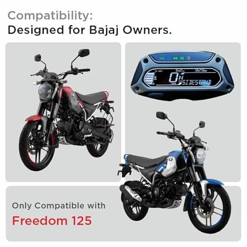 BAJAJ FREEDOM 125 SCREEN PROTECTOR (2024) PRISM GUARD - Image 3