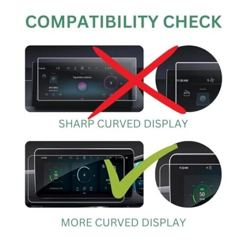 TATA NEXON FACELIFT 2023 (10.25 INCH) INFOTAINMENT AND STEERING[2023-RUNNING] SCREEN PROTECTOR PRISM GUARD - Image 2