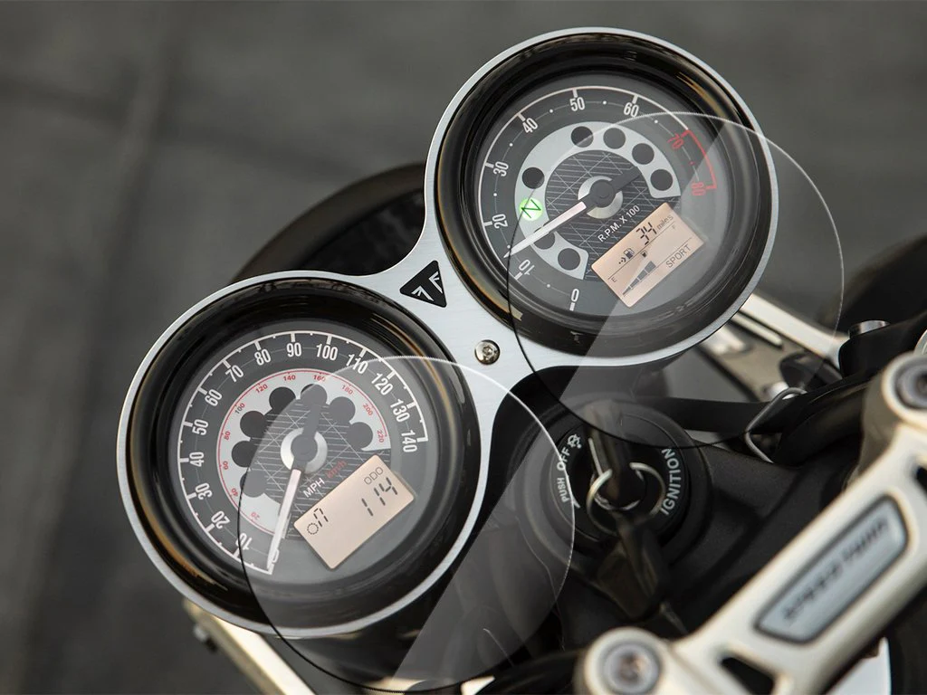 triumph bonneville t120 bike tempered glass