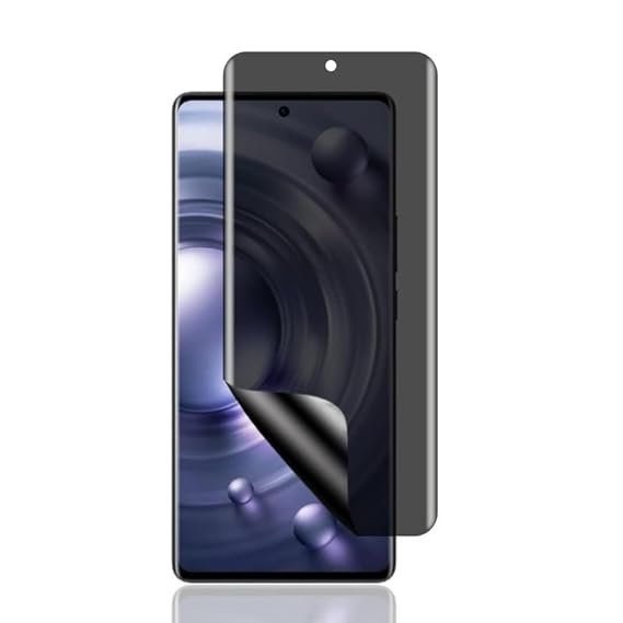 Screen Protector Film for Vivo v25 pro 5G / Vivo S15 Pro 5G,Anti Spy,Edge to Edge Unbreakable Membrane Anti-Scratch Film -[Pack of 1]