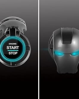 IRONMAN CAR ENGINE START STOP SWITCH BUTTON COVER PRISM GUARD  (METAL BODY)