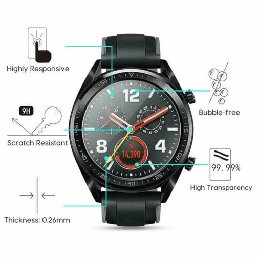 SAMSUNG GALAXY WATCH ACTIVE 2 40MM WATCH SCREEN PROTECTOR PRISM GUARD (PACK OF 2) - Image 7