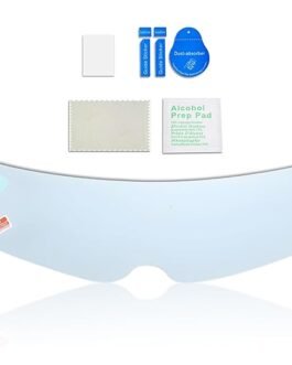 BIKE HELMET VISOR ANTI PROTECTIVE FOG FLIM PRISM GUARD