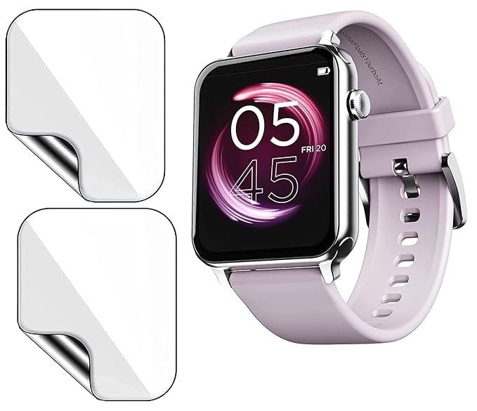 BOAT WAVE CALL (1.69 INCH) SMARTWATCH SCREEN PROTECTOR PRISM GUARD (PACK OF 2)