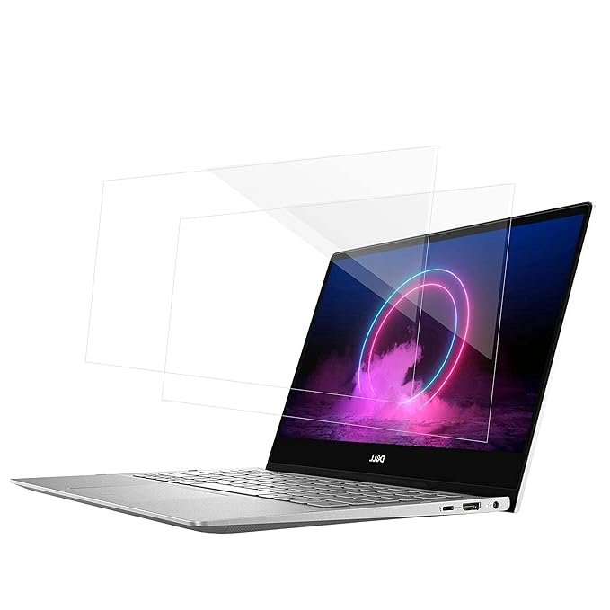 prism guard Anti-Glare, Matte Finish (0.1mm)PET Film Laptop Screen Protector for Dell Inspiron 13" (7391) 2 in 1 (Twin Pack)