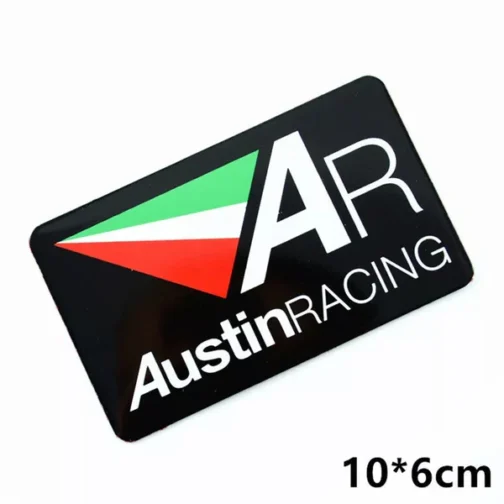 HEAT RESISTANT STICKER AUSTIN RACING AUSTIN MOTORCYCLE (10X 6 CM) PRISM GUARD
