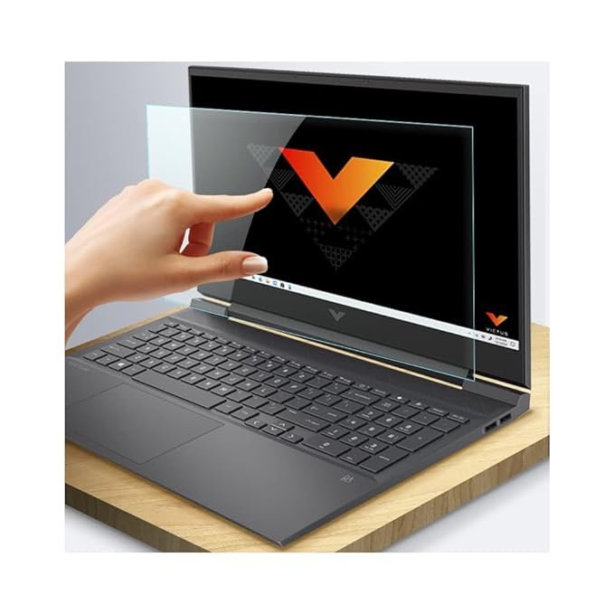 PRISM GUARD Anti Glare Ultra-Clear Screen Guard 15.6 Inch Compatible For Hp Victus 39.6 cm (15.6) 15-fa1333TX Laptop