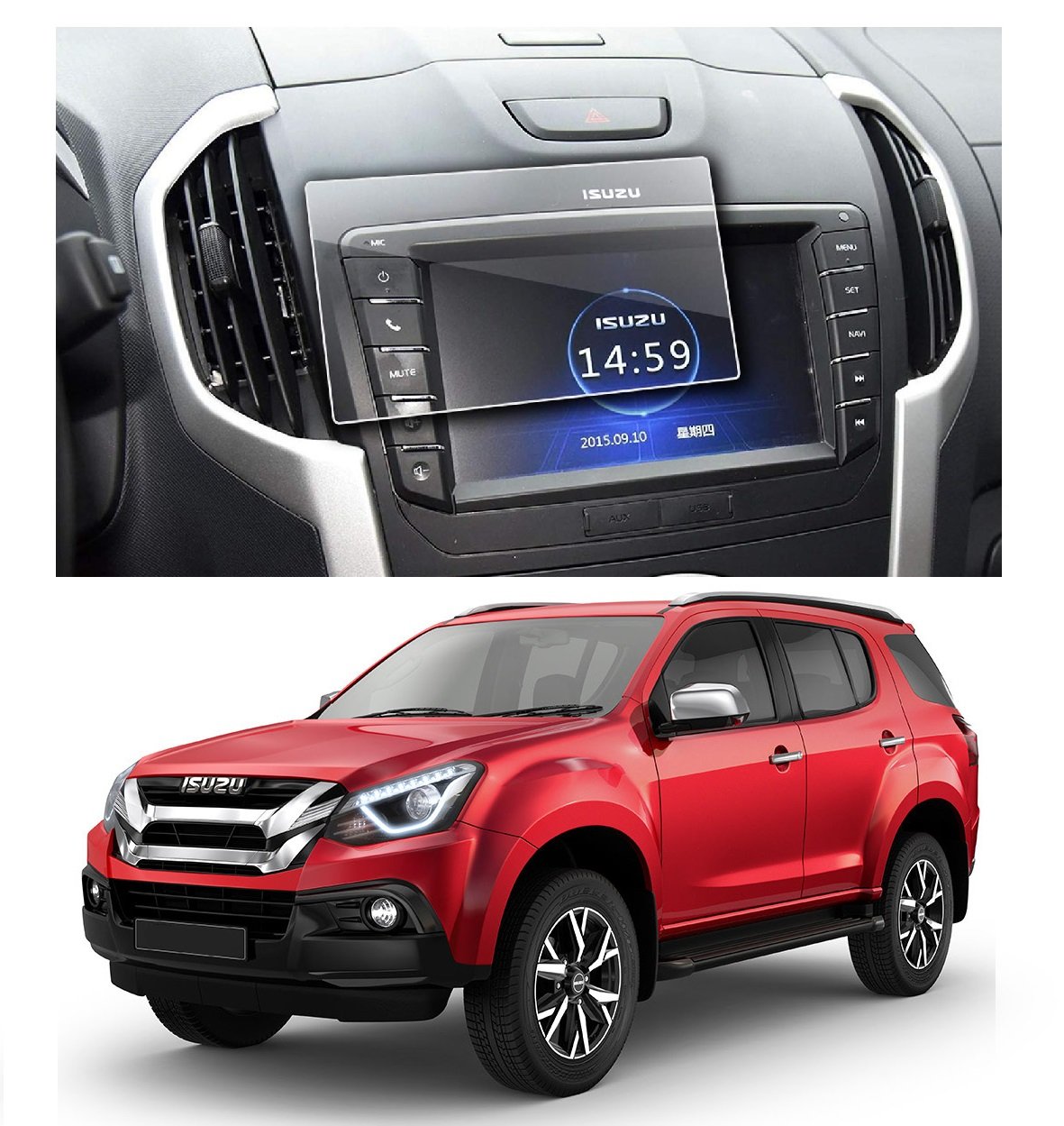 I SUZU MU -X-2WD AT (7INCH)