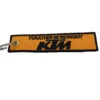 KTM FABRIC EMBROIDERY KEYRING MOTORBIKE KEY CHAIN BY PRISM GUARD