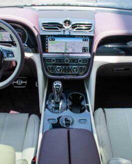 BENTLEY BENTAYGA EWB ARURE 2024 (CLUSTER+INFOTAINMENT) SCREEN PROTECTOR PRISM GUARD