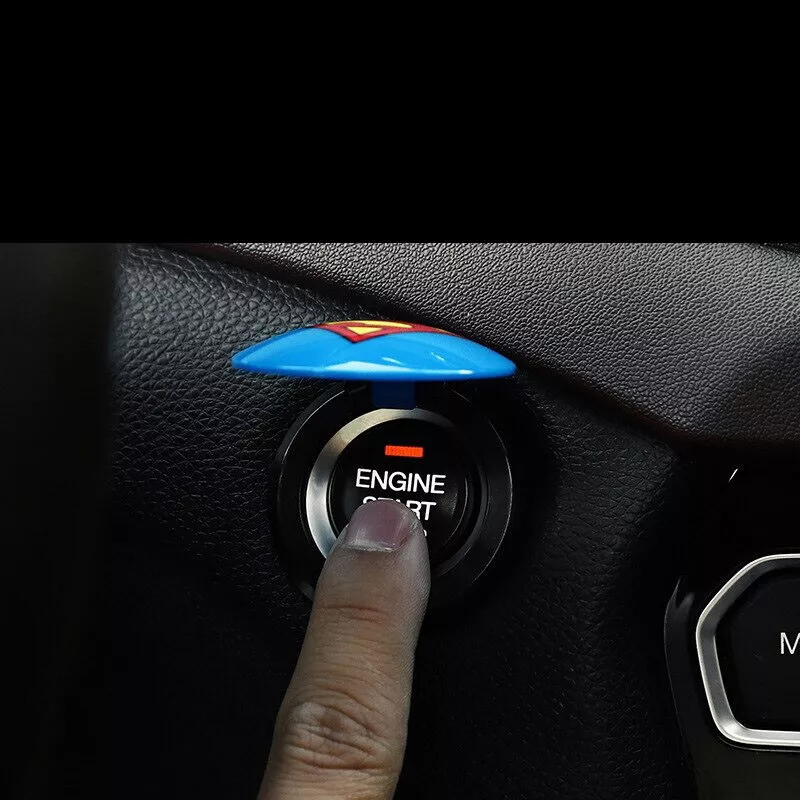 SUPERMAN CAR ENGINE START STOP PUSH BUTTON COVER PRISM GUARD - Image 3