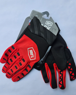 100% AIRMATIC GLOVE PRISM GUARD (RED/BLACK)