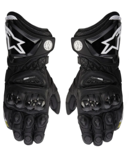 ALPINESTAR GP PRO MEN’S LEATHER MOTORCYCLE RIDING  RAINPROOF LONG GLOVES, PRISM GUARD  (L ,XL)