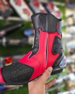 SPEED MOTORCYCLE LEATHER SPORTS RACING SHOES PRISM GUARD