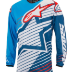 ALIPINESTAR RACER BRAAP JERSEY PRISM GUARD (BLUE) (L,XL)