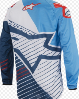 ALIPINESTAR RACER BRAAP JERSEY PRISM GUARD (BLUE) (L,XL)