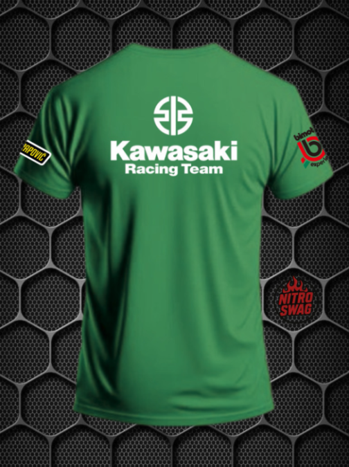 KAWASAKI NINJA RIDING TSHIRT PRISM GUARD (L,XL) - Image 4