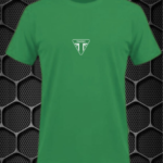TRIUMPH MEN’S SHORT SLEEVE GREEN RIDING T-SHIRT PRISM GUARD(L,XL)