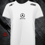 MERCEDES-AMG LOGO MOTORSPORT  MEN T-SHIRT PRISM GUARD SHORT SLEEVE (L,XL)