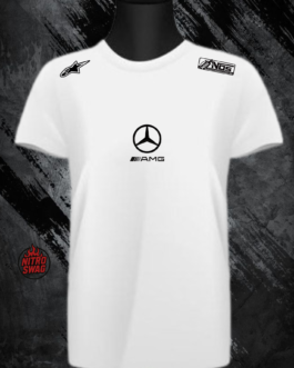 MERCEDES-AMG LOGO MOTORSPORT  MEN T-SHIRT PRISM GUARD SHORT SLEEVE (L,XL)