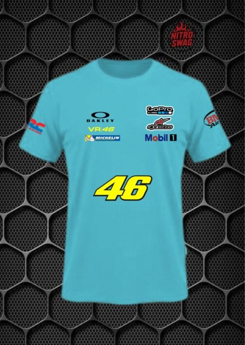 VR46 RIDING TSHIRT PRISM GUARD (L,XL)