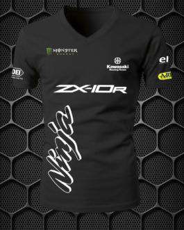 NINJA RIDING T-SHIRT L,XL PRISM GUARD (BLACK)
