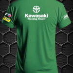 NINJA RIDING T-SHIRT (GREEN) L,XL PRISM GUARD