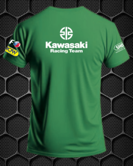 NINJA RIDING T-SHIRT (GREEN) L,XL PRISM GUARD