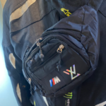 BMW MOTORSPORT LOGO WAIST BAG PRISM GUARD (BLACK)