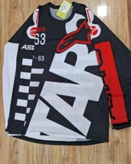 ALPINESTAR RIDING T-SHIRT PRISM GUARD (SIZE-XL)(RED&BLACK)