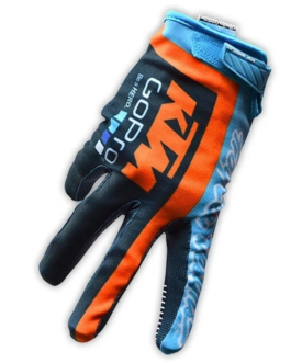 KTM GO PRO MOTORBIKE GLOVES PRISM GUARD
