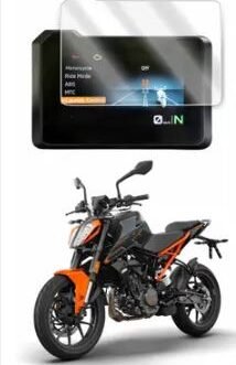 NEW KTM DUKE 160 BIKE SCREEN PROTECTOR PRISM GUARD (2025)