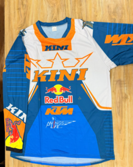 REDBULL-KINI-KTM RIDING JERSEY FULL SLEEEVE T-SHIRT PRISM GUARD (XL)