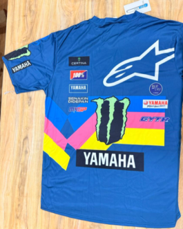 YAMAHA ,ALPINESTAR, MONSTER ENERGY MEN RIDING T-SHIRT PRISM GUARD (XL)