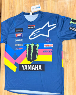 YAMAHA ,ALPINESTAR, MONSTER ENERGY MEN RIDING T-SHIRT PRISM GUARD (XL)
