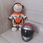 Teddy Bear Mini Helmet Bear Stuffed&plush Toys prism guard